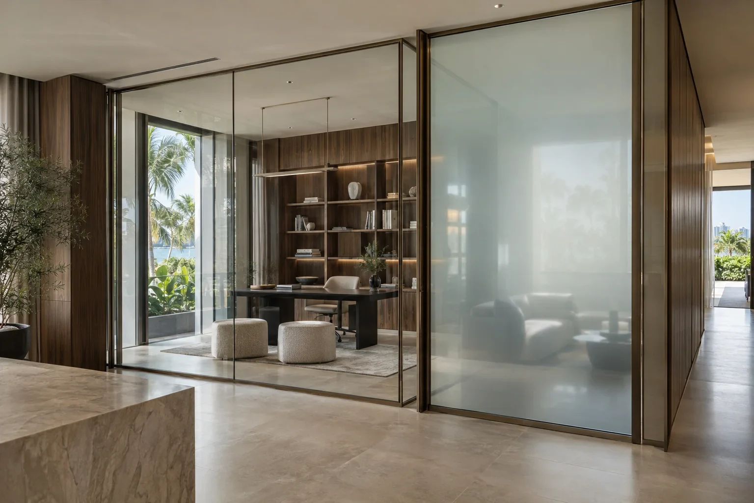 PDLC vs PNLC Reverse Smart Glass: What Is the Difference?